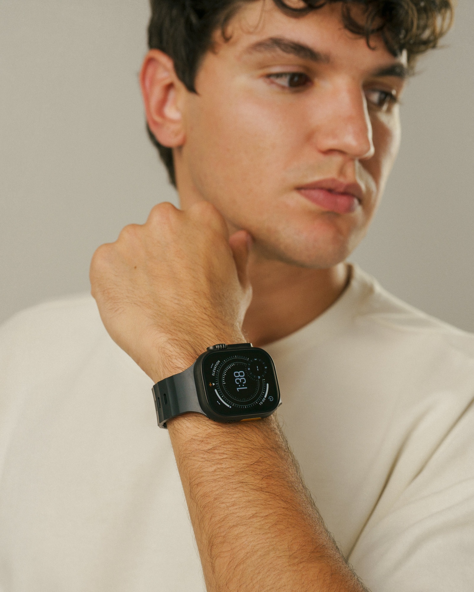 Manovate Flexfit Apple Watch Band – Carbon Black