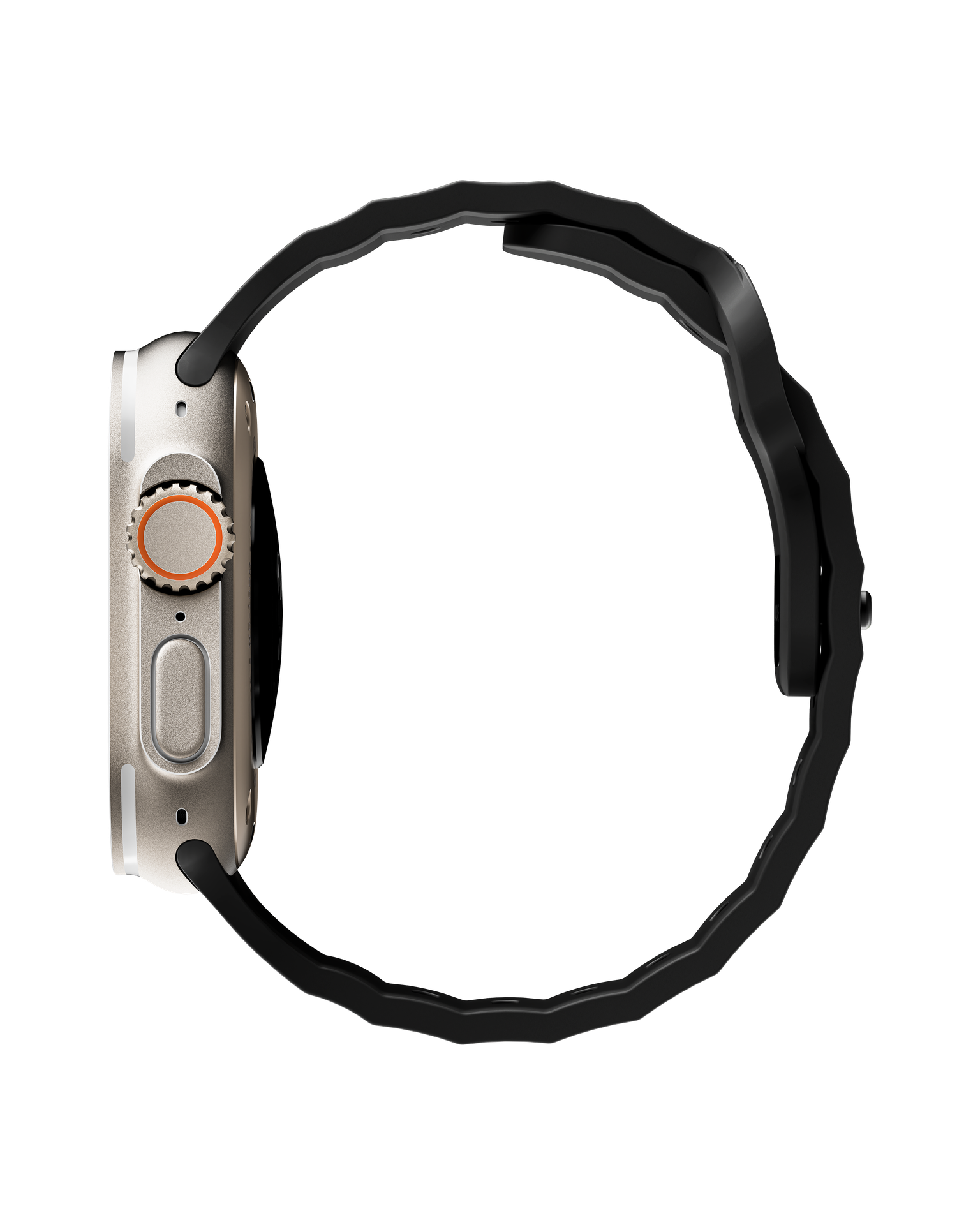 Manovate Flexfit Apple Watch Band – Carbon Black