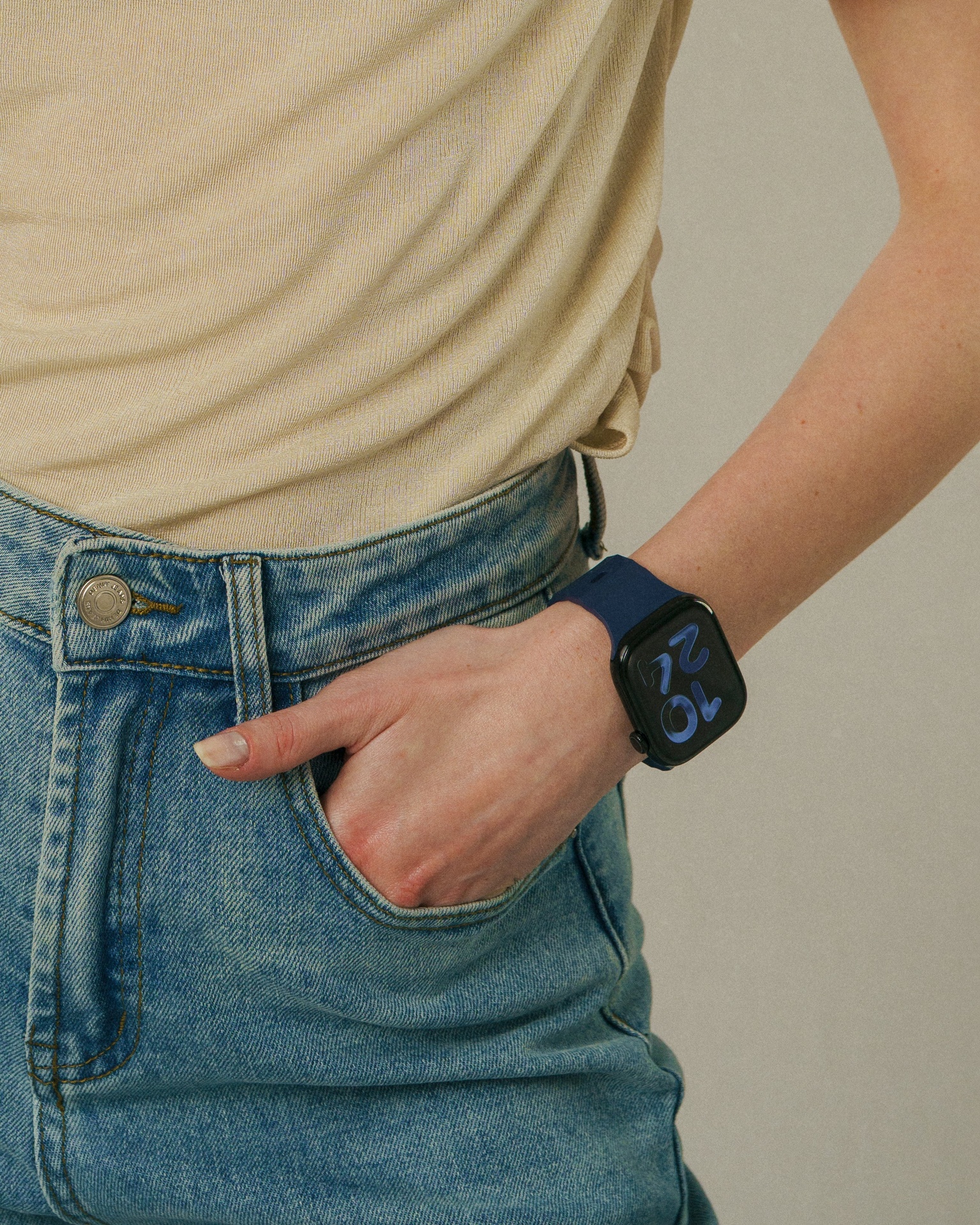 Manovate Flexfit Apple Watch Band – Deep Ocean