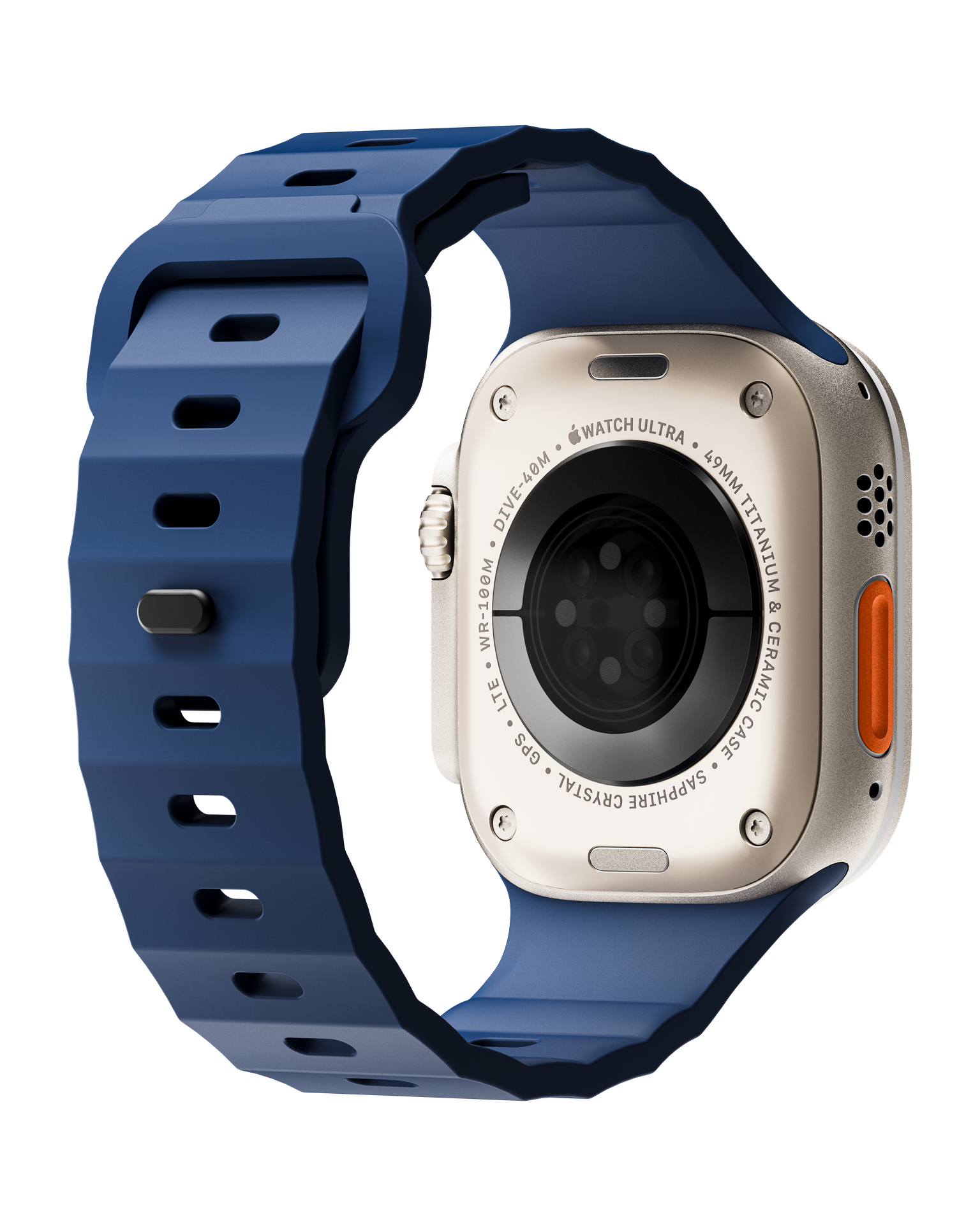 Manovate Flexfit Apple Watch Band – Deep Ocean