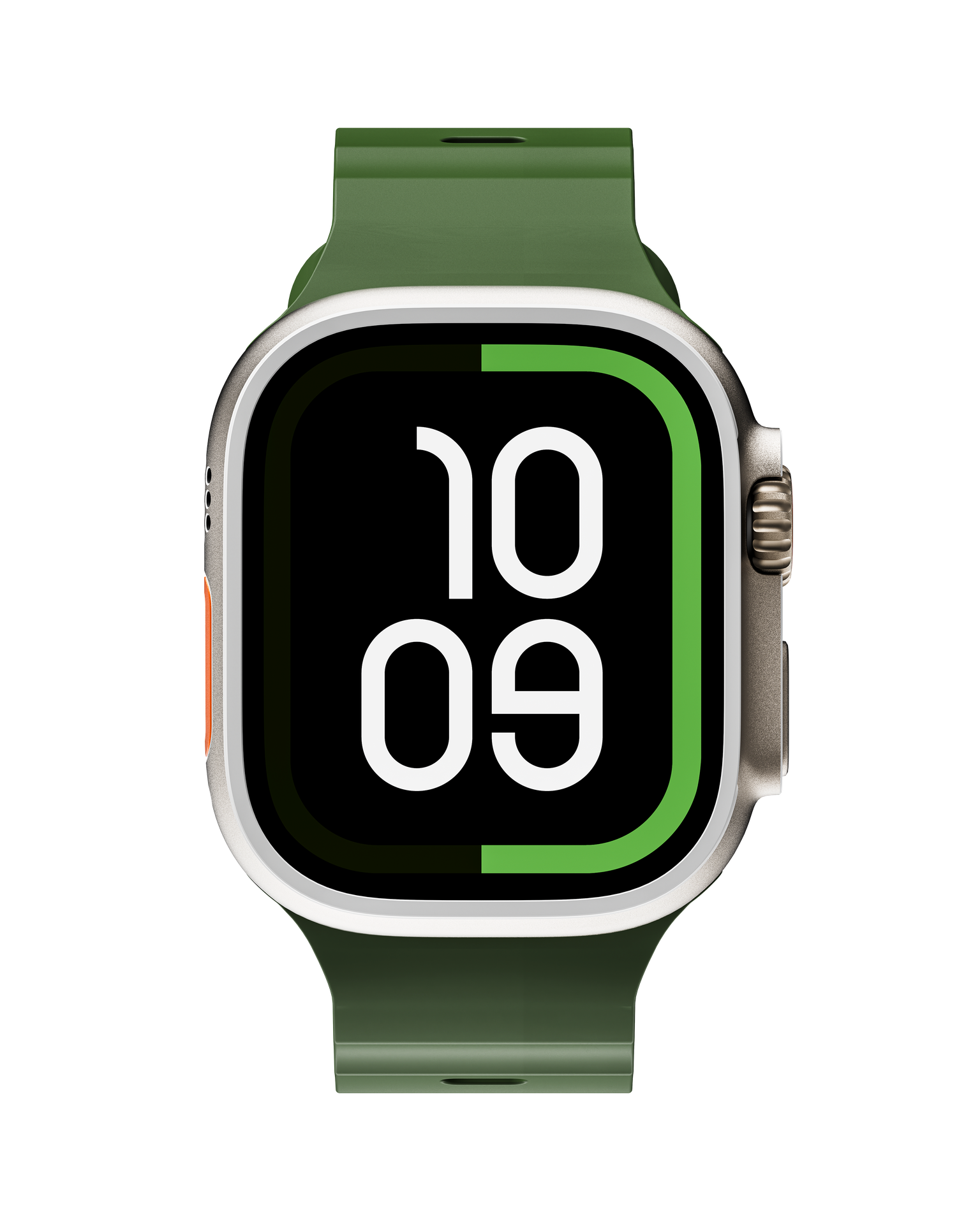Manovate Flexfit Apple Watch Band – Olive Green