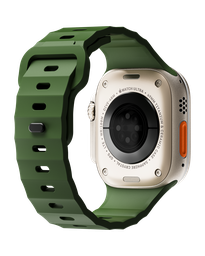 Manovate Flexfit Apple Watch Band – Olive Green