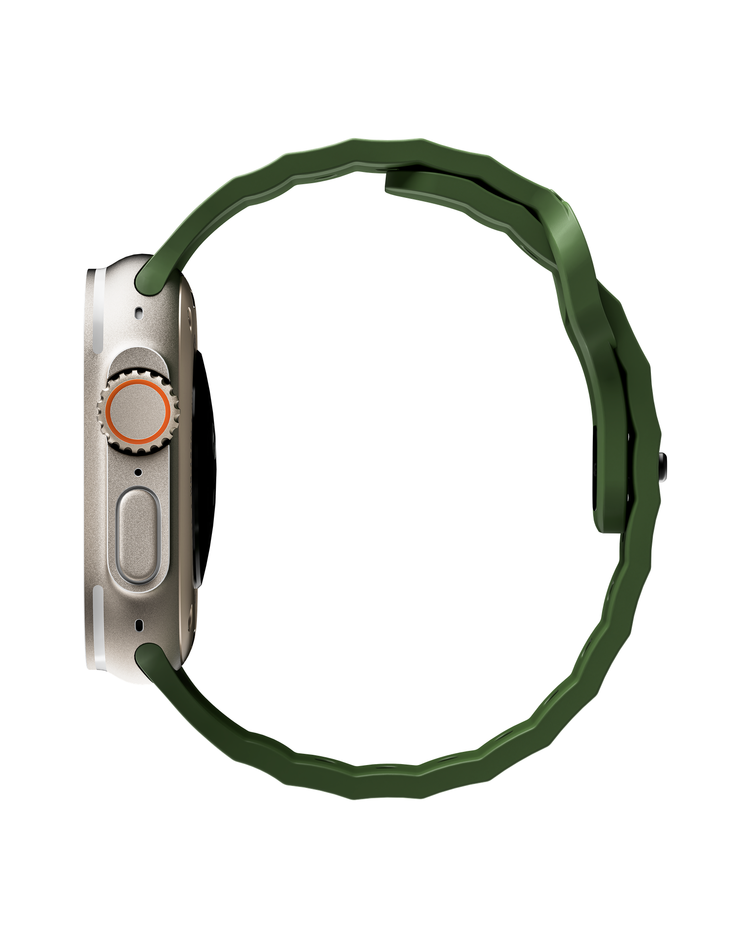 Manovate Flexfit Apple Watch Band – Olive Green
