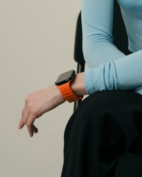 Manovate Flexfit Apple Watch Band – Sunset Orange