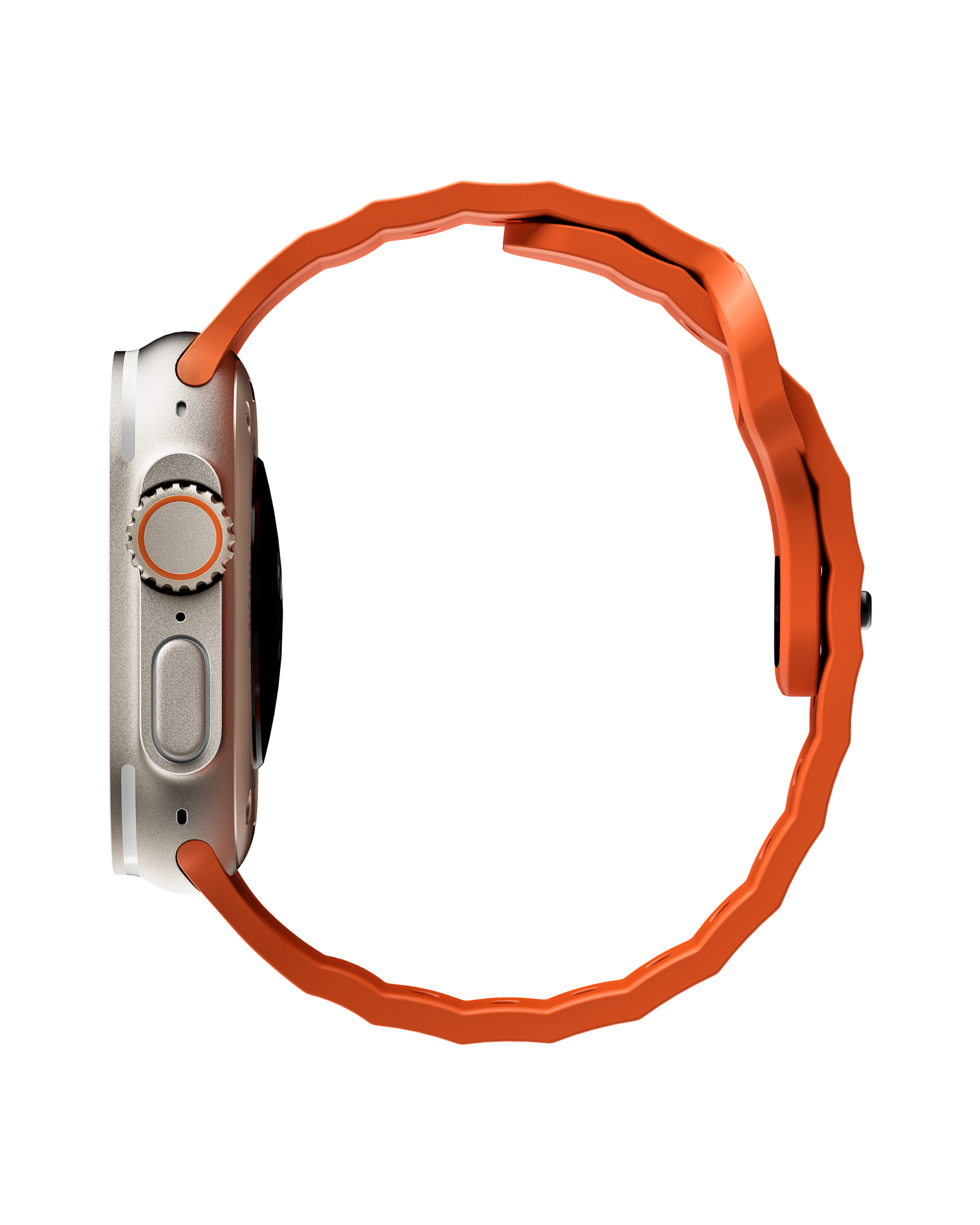Manovate Flexfit Apple Watch Band – Sunset Orange