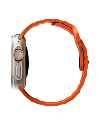 Manovate Flexfit Apple Watch Band – Sunset Orange