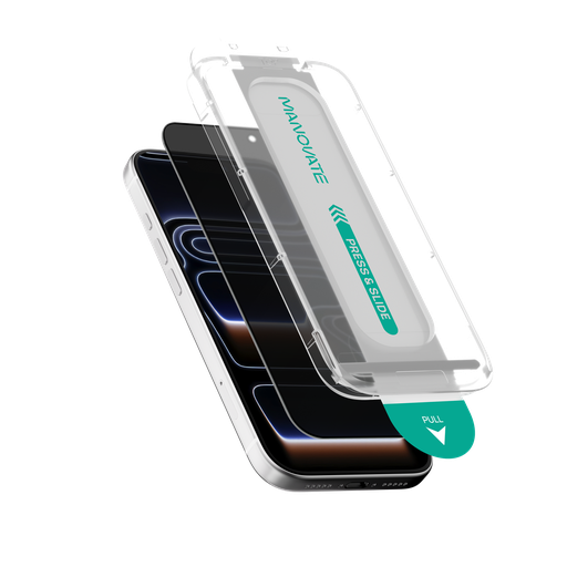 لاصق شاشة بيورشيلد للخصوصية لهاتف ايفون 17 برو ماكس